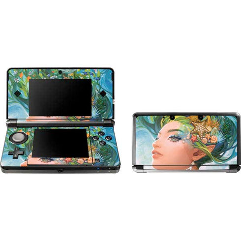 Mermaid with Sea Stars in Her Hair by Ivy Dolamore Nintendo Skins